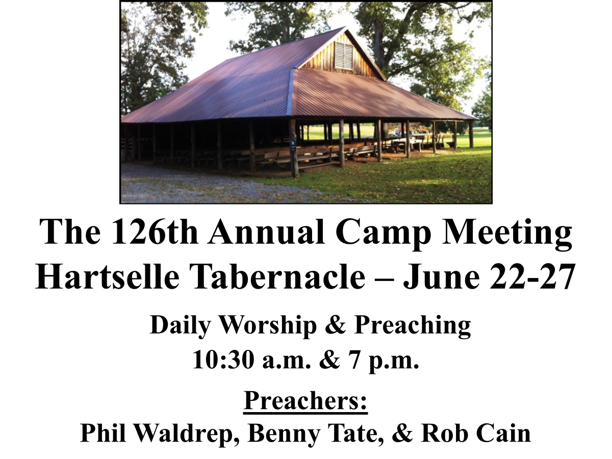 Hartselle Camp Meeting 2025
