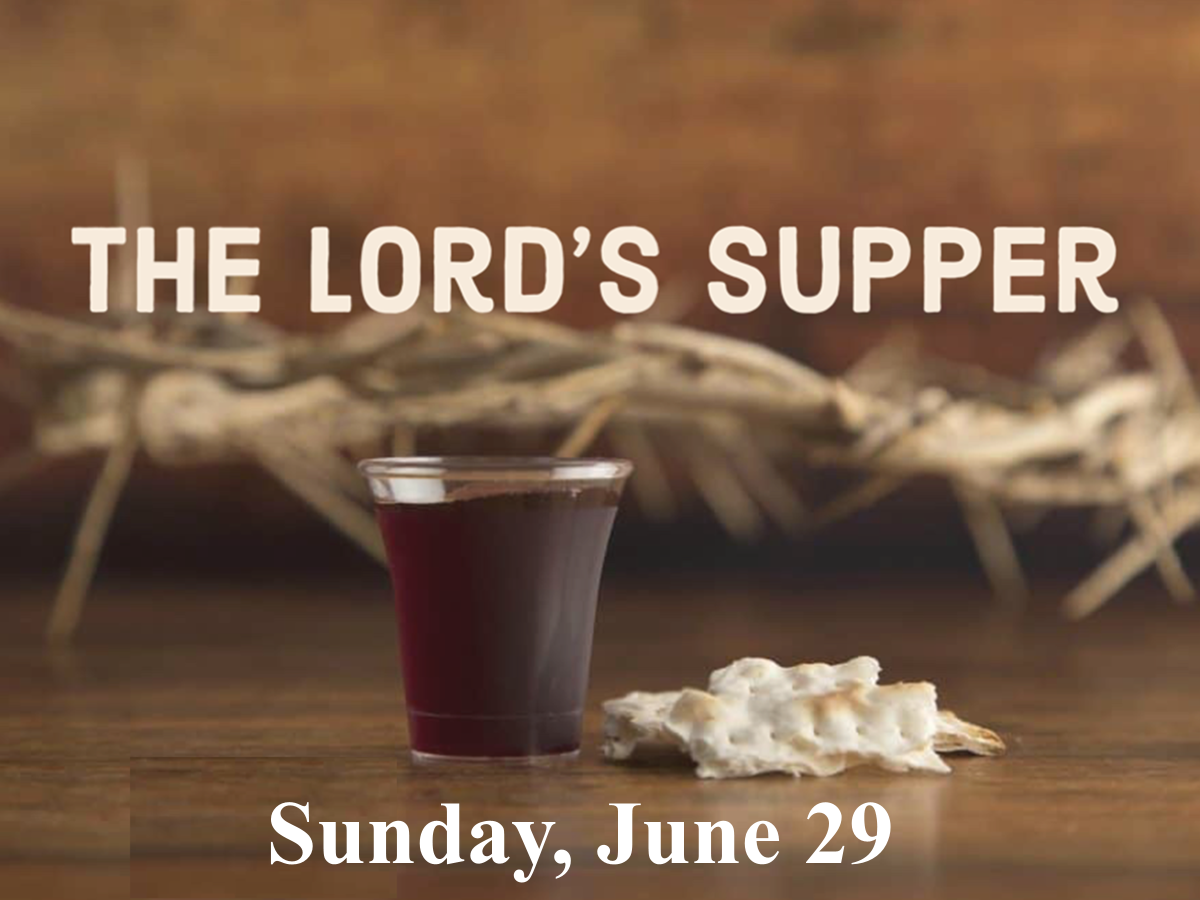 Lord’s Supper June