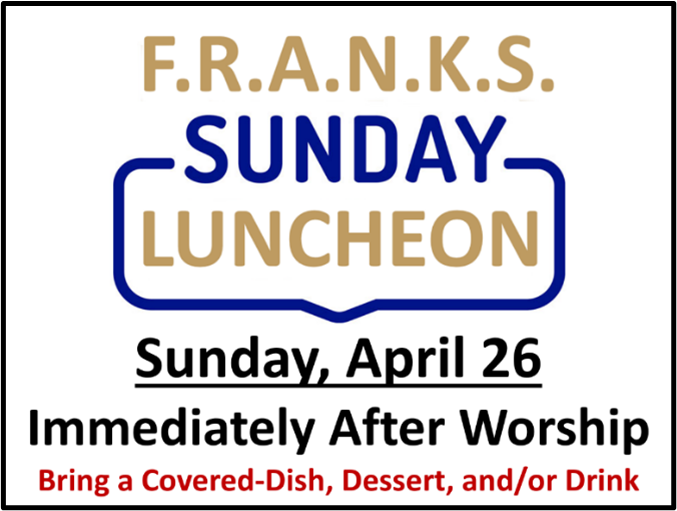 FRANKS Sunday